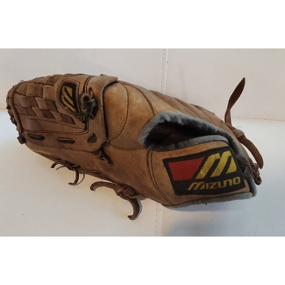 Mizuno Baseball Glove Leather Victory Premier MVP 1207 RHT Brown‎ Black 11 Inch - Picture 1 of 6